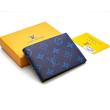 LV Monogram Blue Wallet